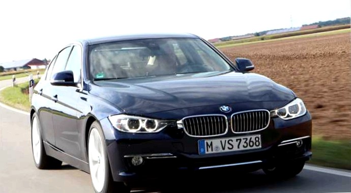 A trip in the new bmw 320i