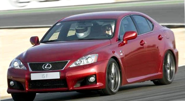 Japan-bolide: the new sports car lexus is-f